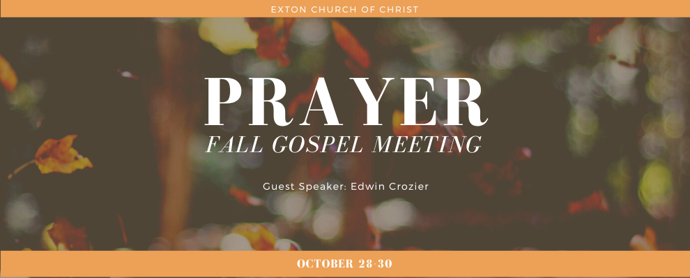 Fall Gospel Meeting